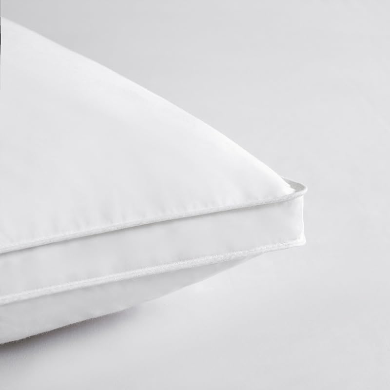 Goose Down Bed Pillows – Set of 2