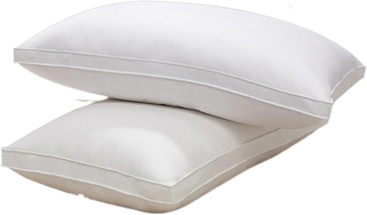 Goose Down Bed Pillows – Set of 2