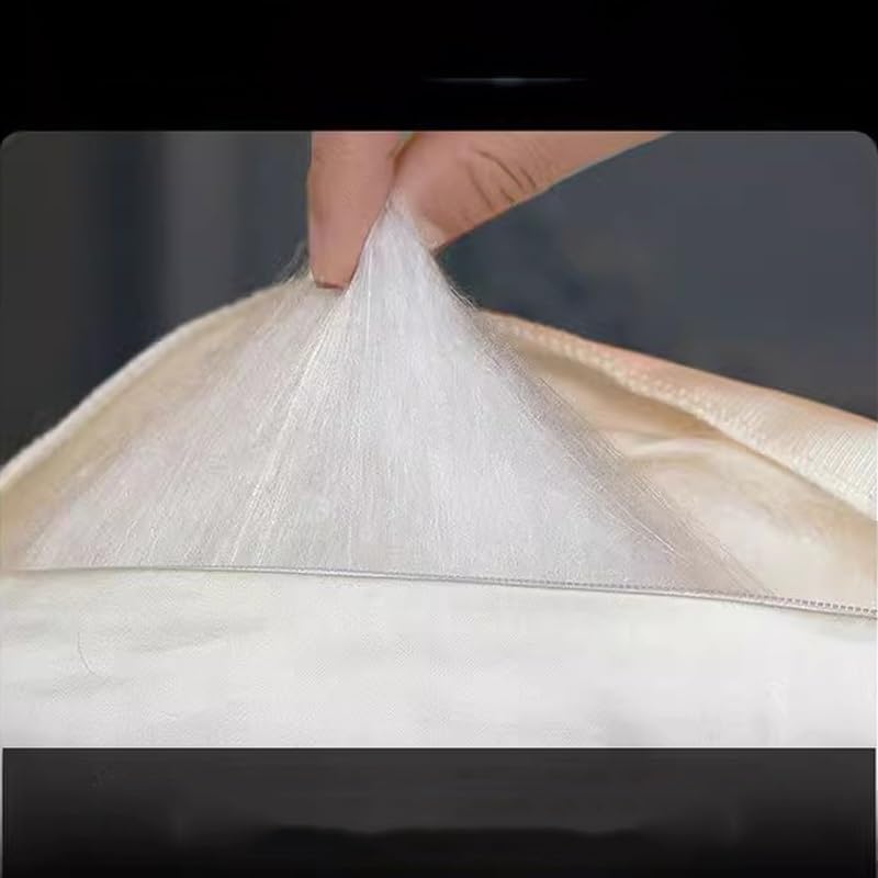 Silk Fabric Pillow – Detachable & Breathable