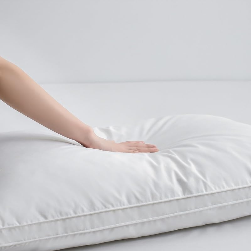 Goose Down Bed Pillows – Set of 2