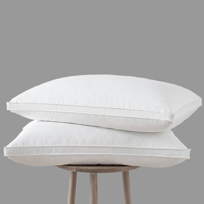 Goose Down Bed Pillows – 2 Pack