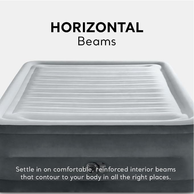Intex Twin Air Mattress with Built-In Pump