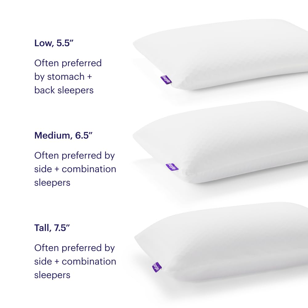 Purple Harmony King Pillow – Medium