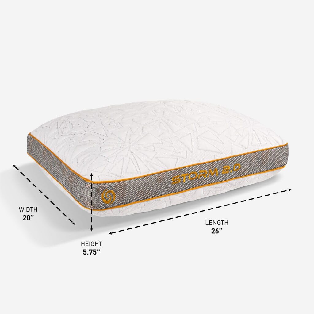 Bedgear Storm Performance Cooling Pillow – Medium