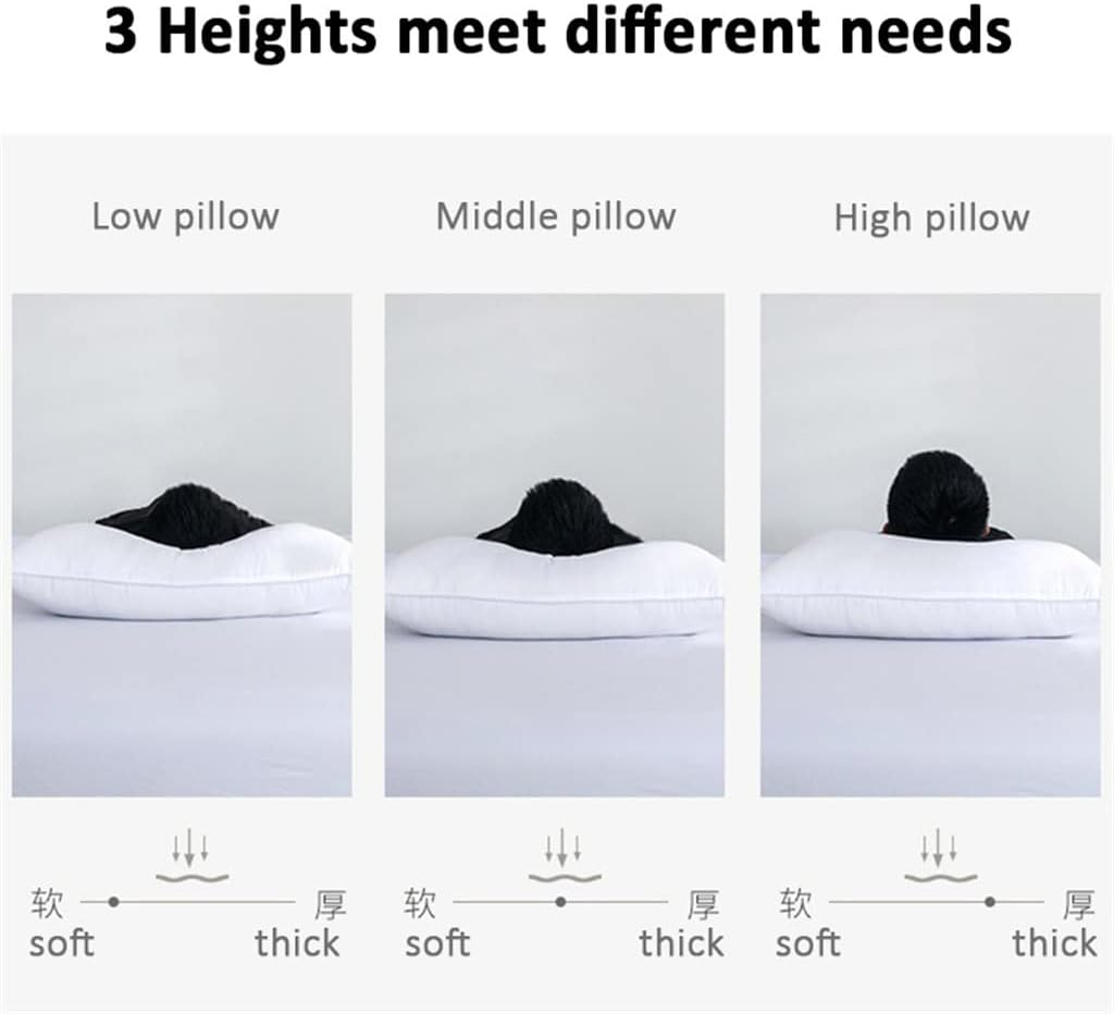 Hotel Soft Down Bed Pillow – High