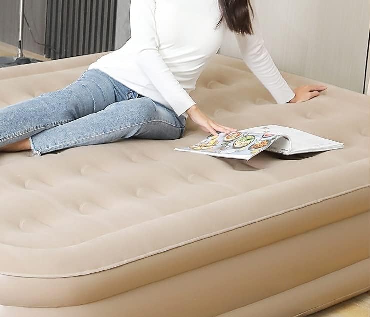 YIRENZUI Air Mattress with Built-In Pump