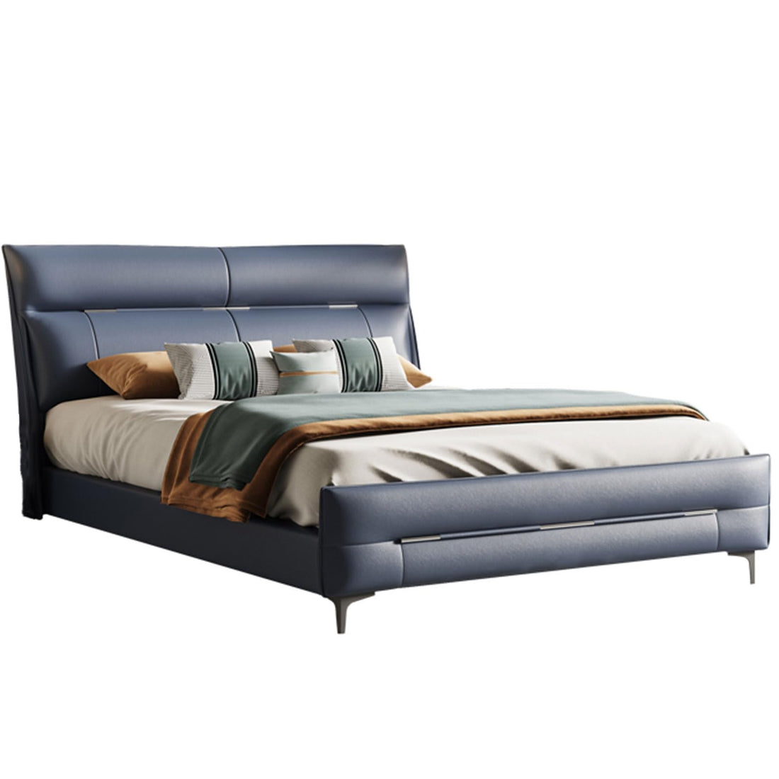 Queen Size Wooden Platform Bed Frame