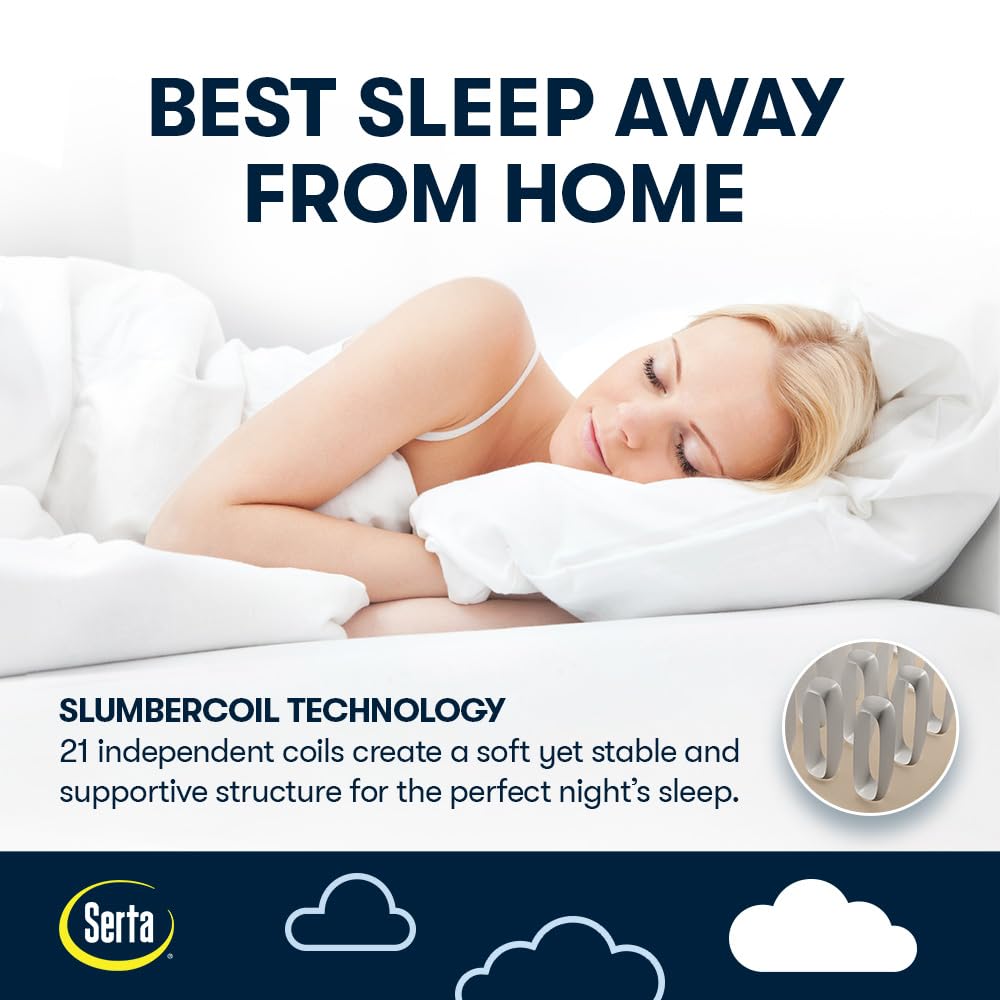 Serta Raised Air Mattress with Built-In Pump