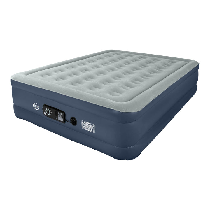 Serta Raised Air Mattress with Built-In Pump