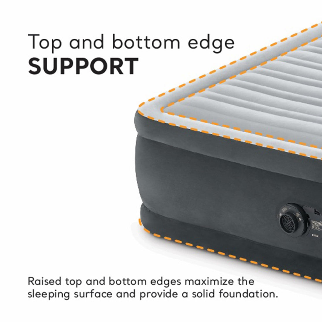 Intex Twin Air Mattress with Built-In Pump