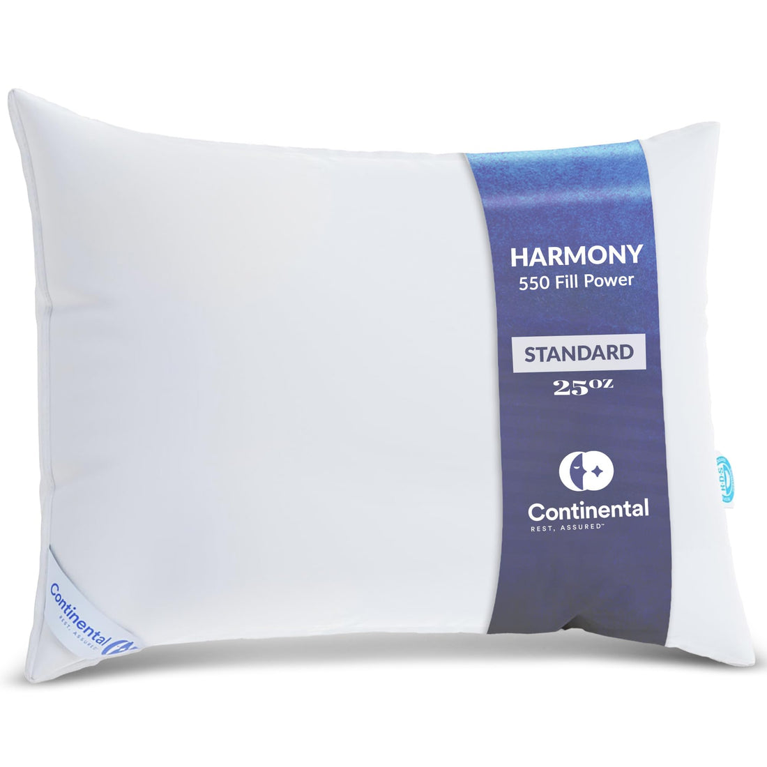 Continental Harmony White Down Pillow – King (Pack of 2)