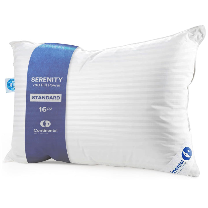 Continental Goose Down Pillow – King (2 Pack)