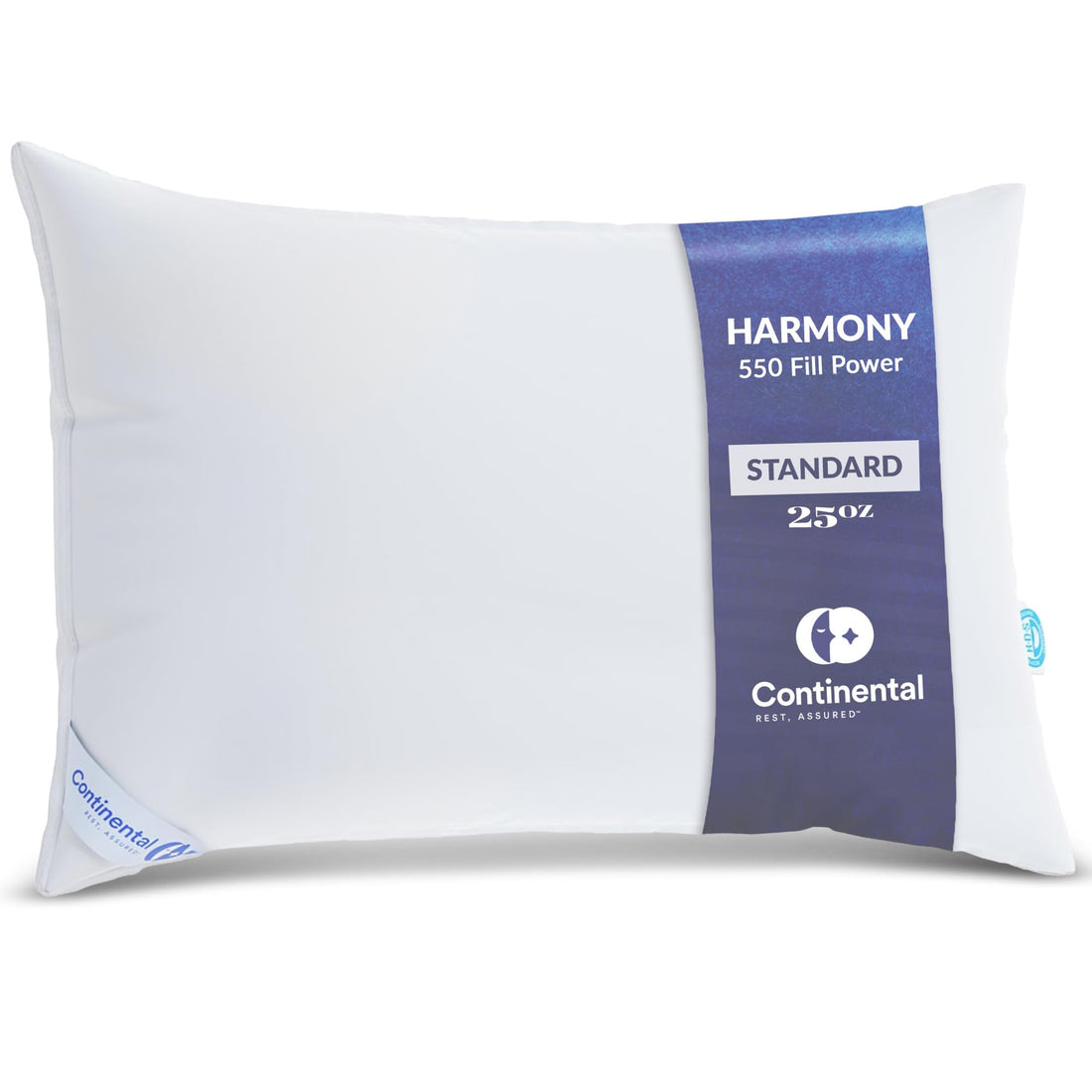 Continental Harmony White Down Pillow – King (Pack of 2)