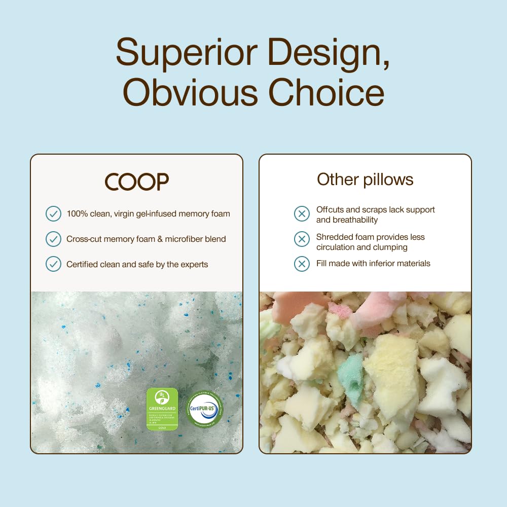 Coop Home Goods Eden Adjustable Pillow – King