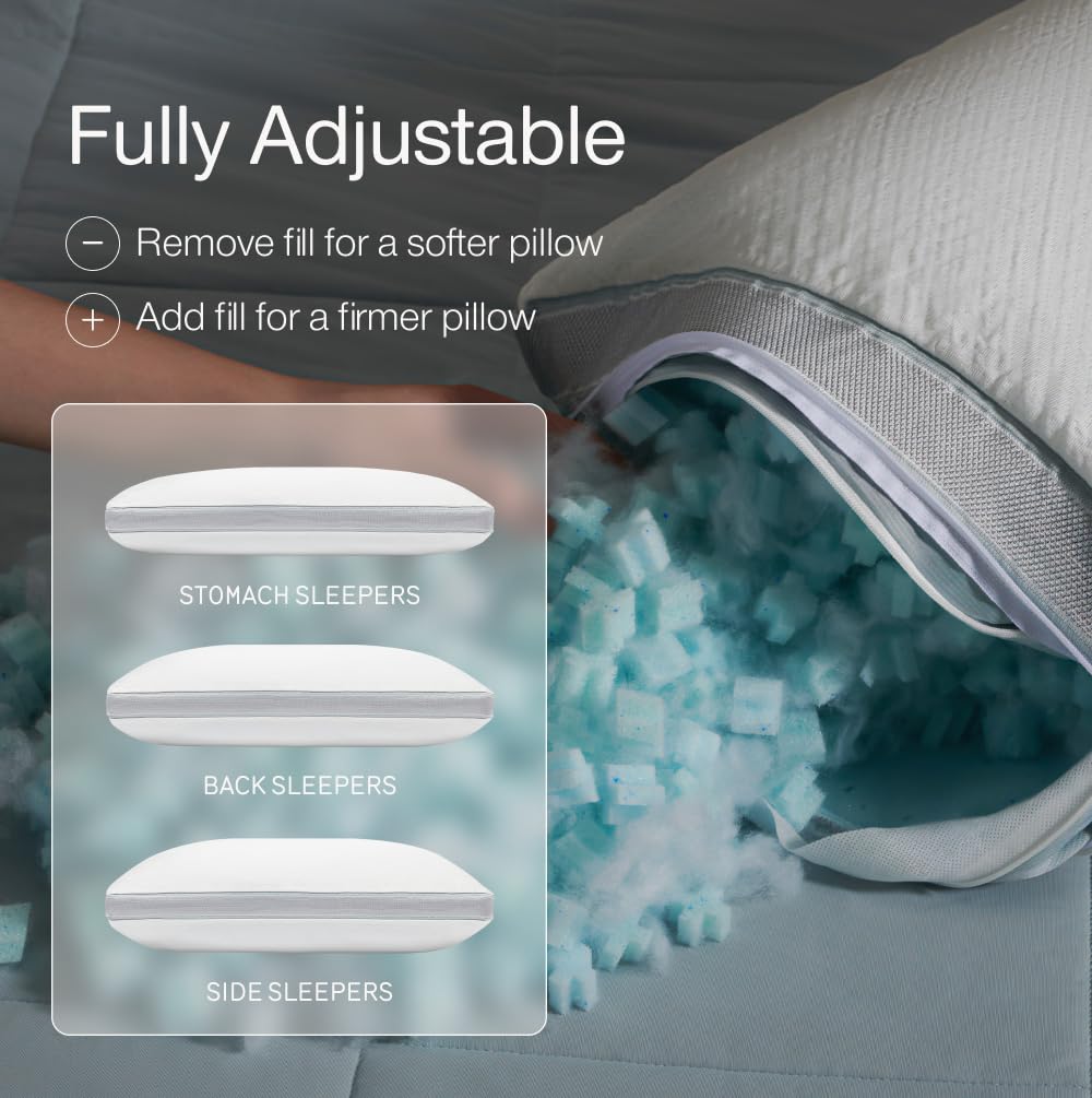 Coop Home Goods Eden Adjustable Pillow – King