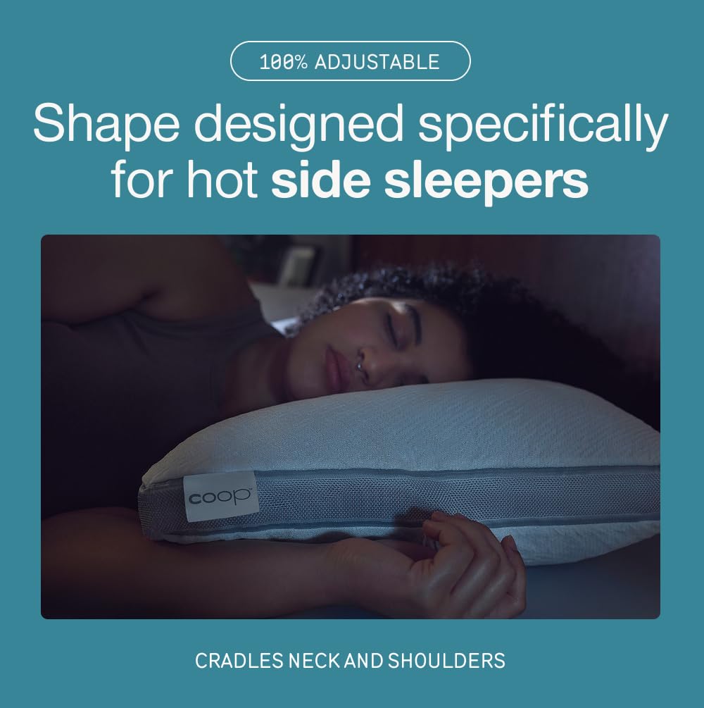 Coop Home Goods Eden Adjustable Pillow – King