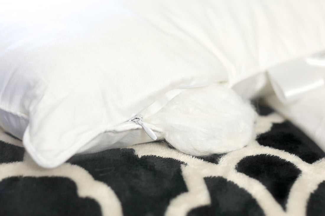 Pair of Luxury Silk Pillows – King