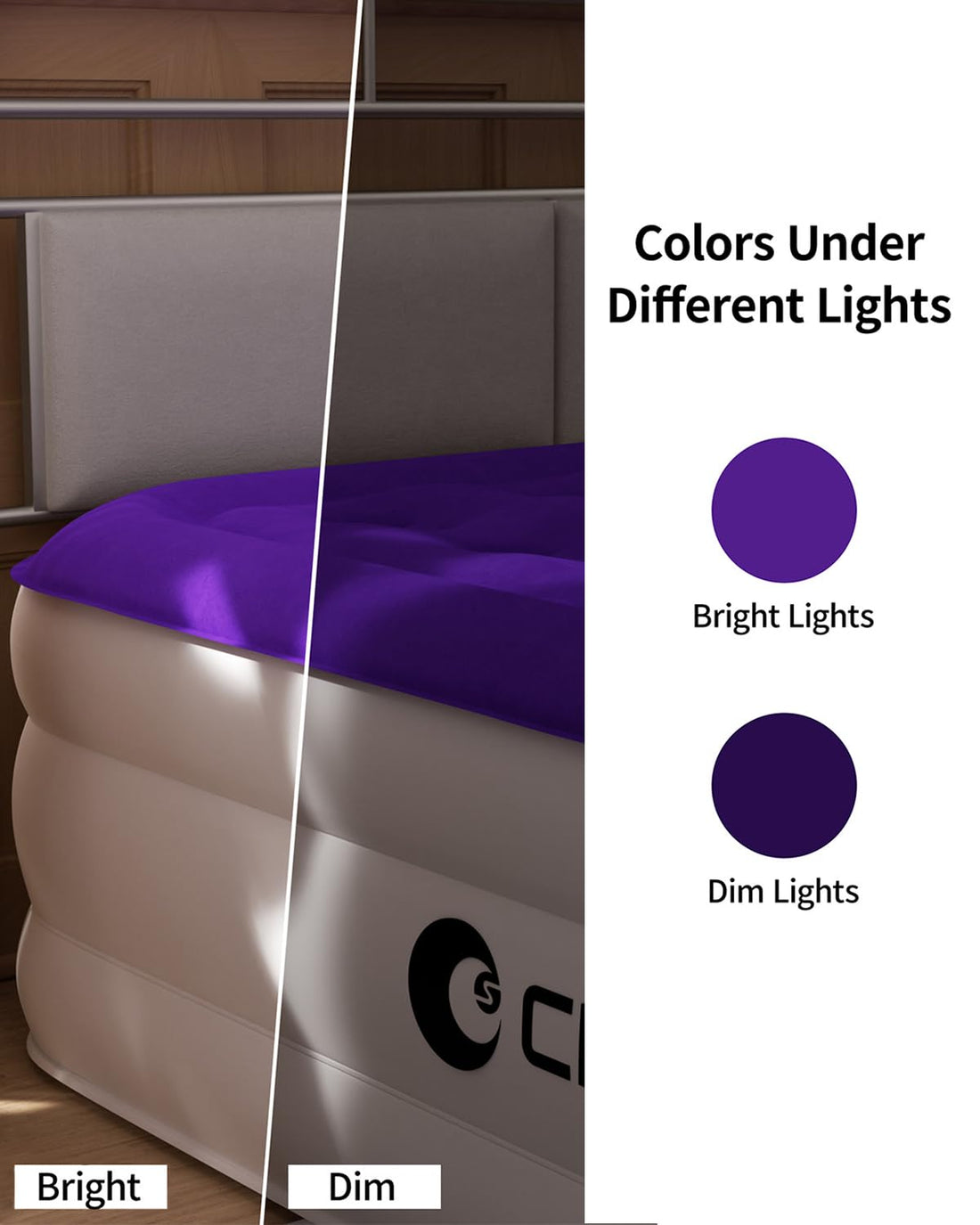 CHILLSUN Queen Air Mattress with Pump