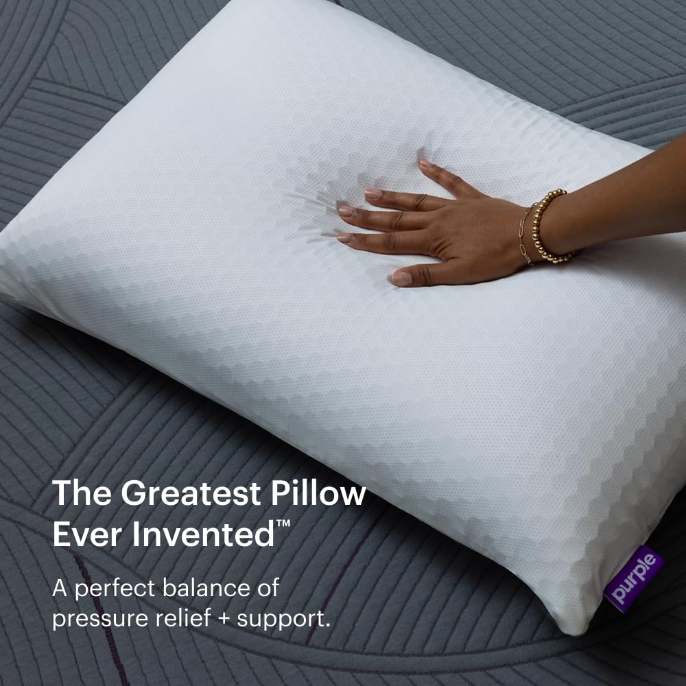 Purple Harmony King Pillow – Medium
