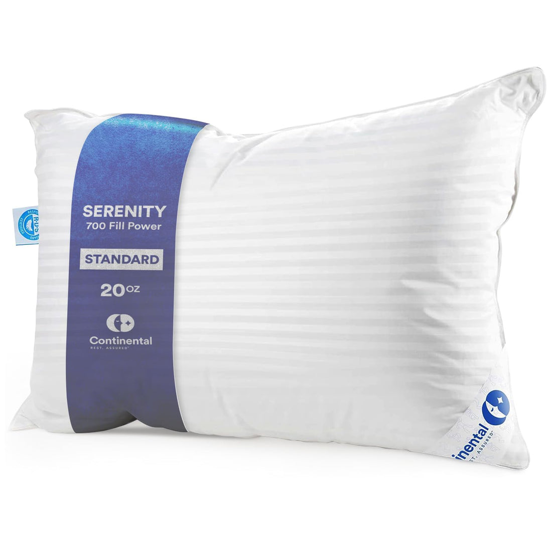 Continental Goose Down Pillow – King (2 Pack)