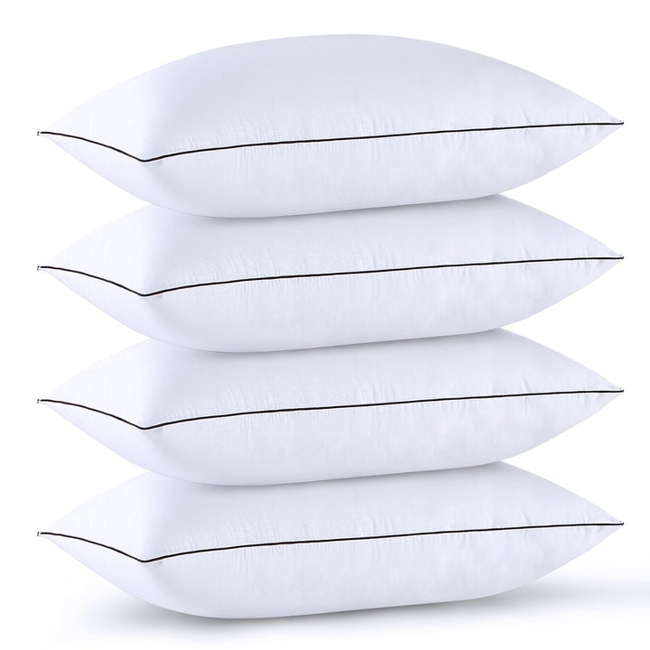 HUXMEYSON Standard Bed Pillows – Set of 4