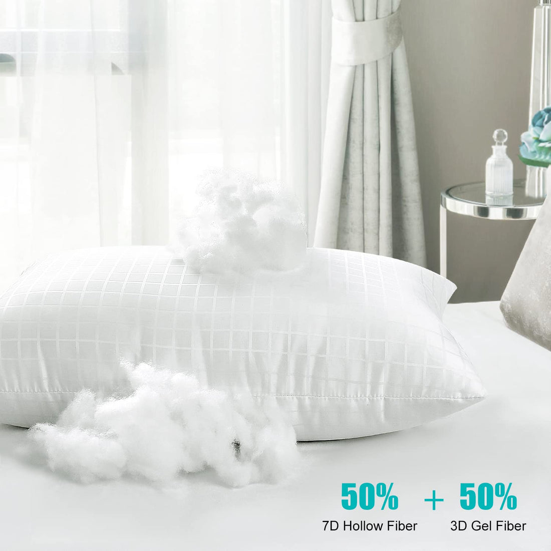 EIUE Hotel Collection Queen Pillows – Set of 2