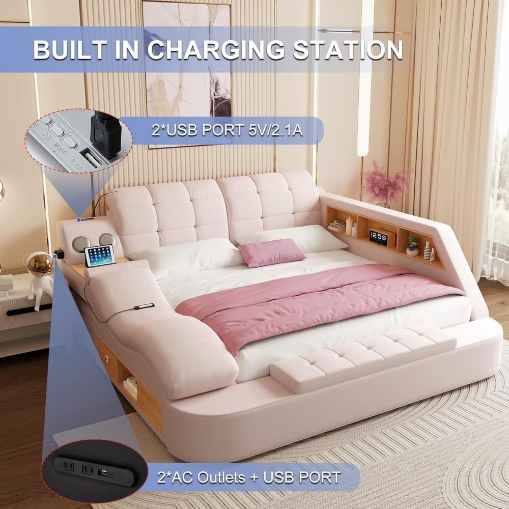Luxury Smart King Bed Frame