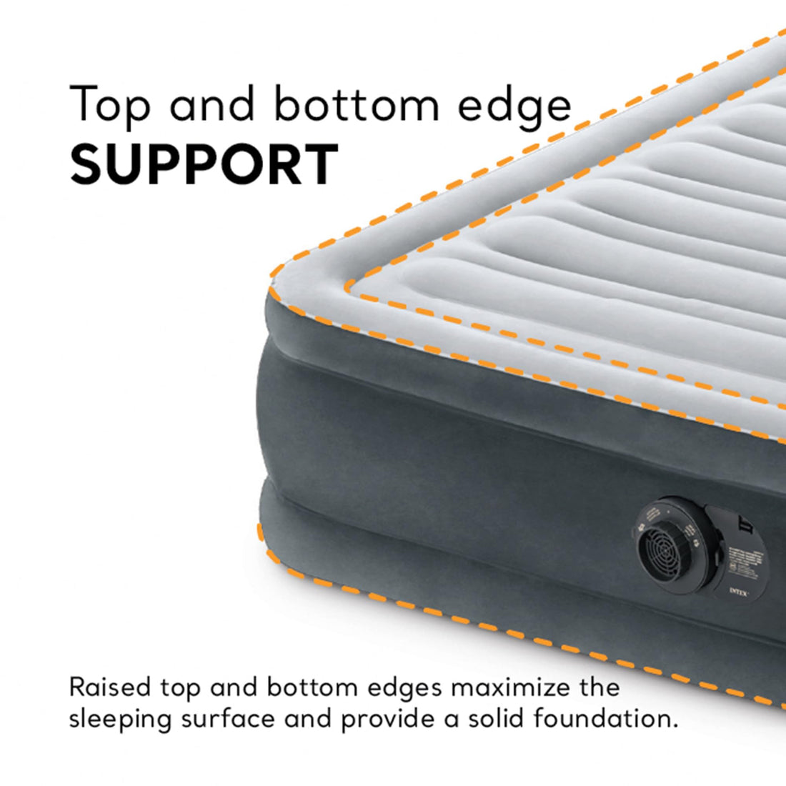 Intex Twin Air Mattress with Built-In Pump
