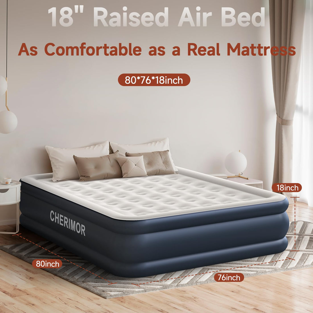 Queen Air Mattress with Pump