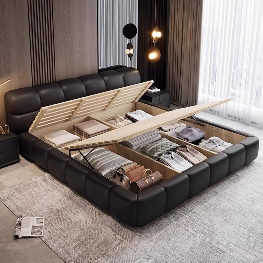 Modern Simplicity Full Platform Bed