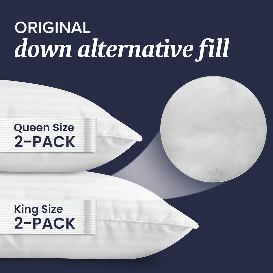 Beckham Hotel Collection King Pillows – Set of 2