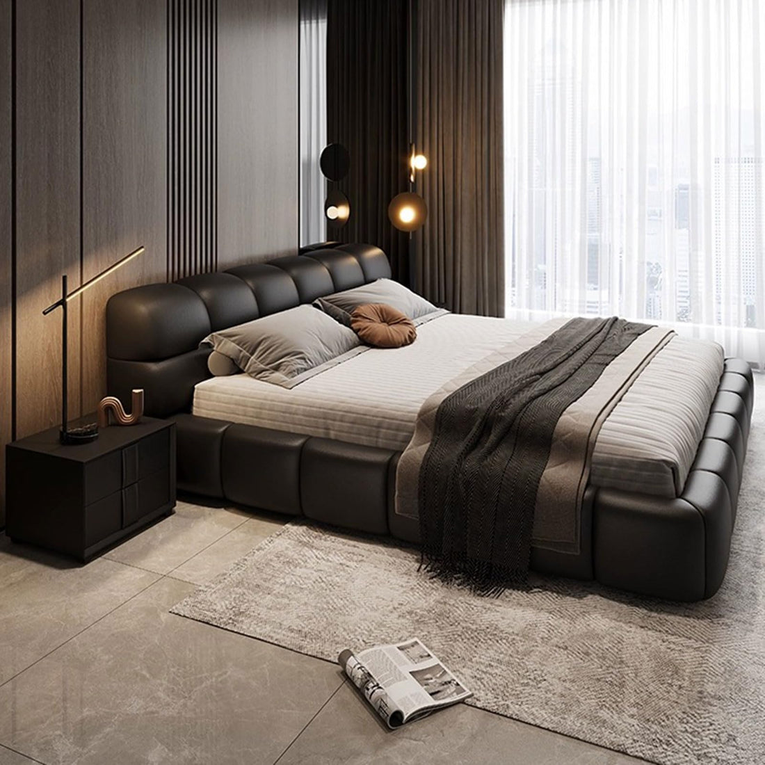 Modern Simplicity Full Platform Bed