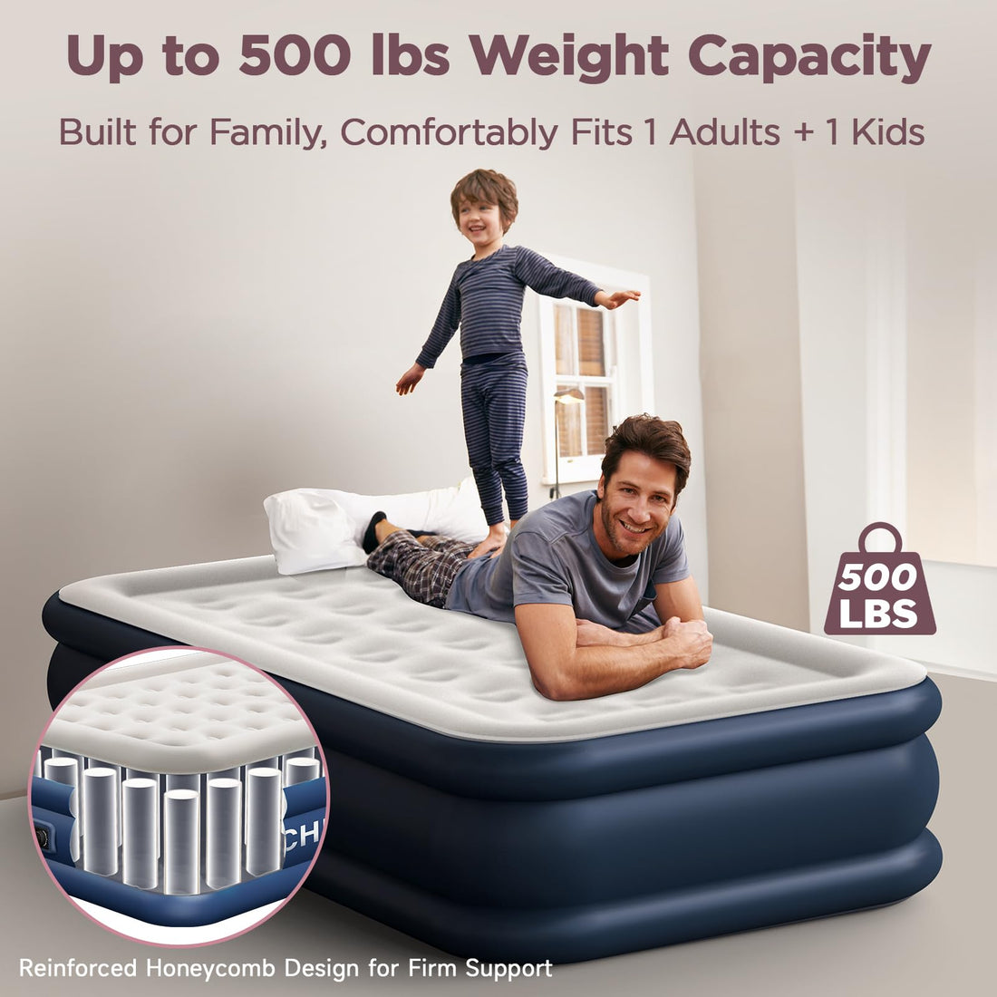 Queen Air Mattress with Pump