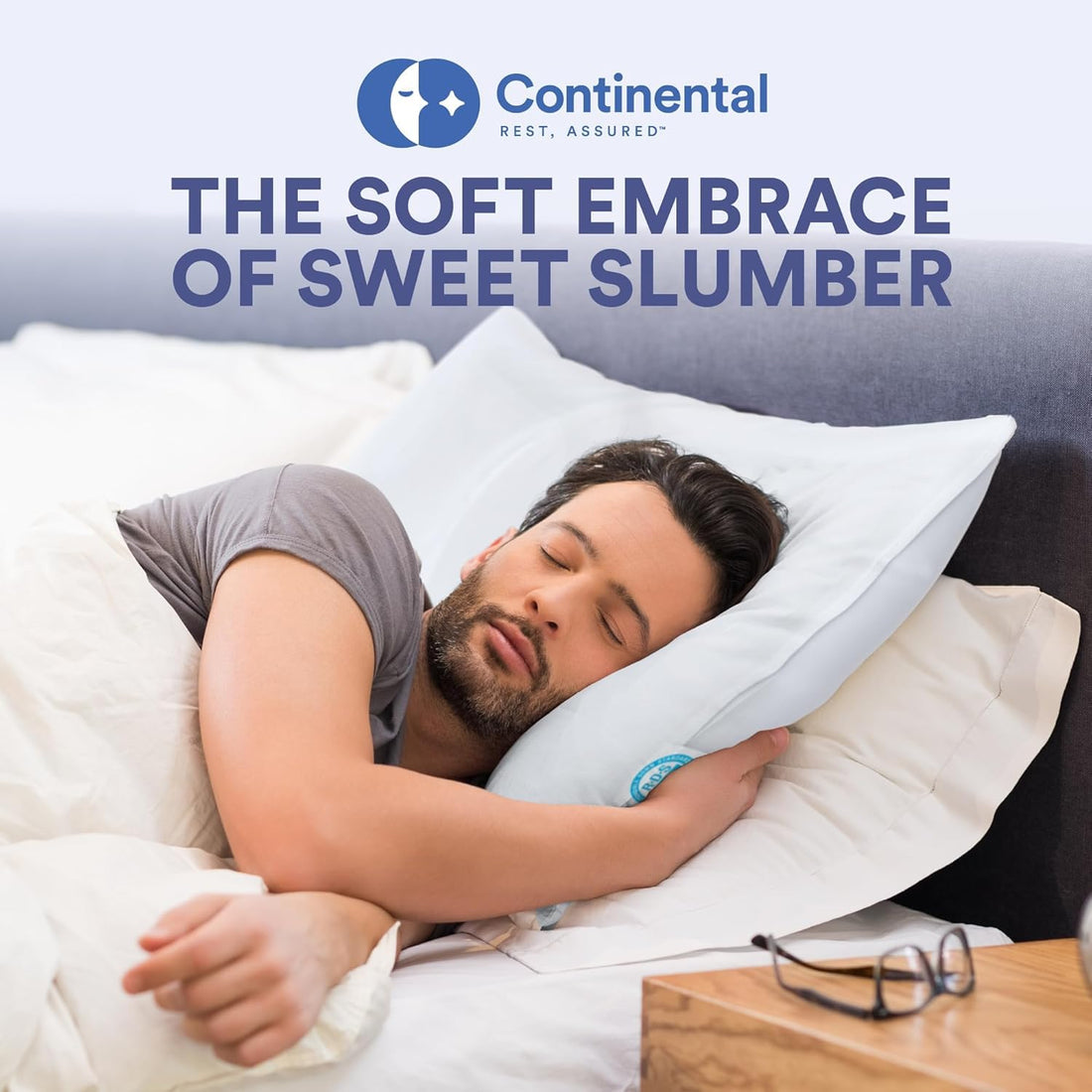 Continental Harmony White Down Pillow – King (Pack of 2)