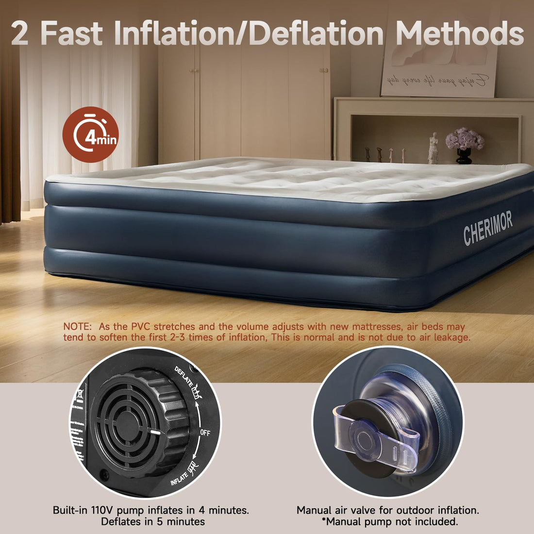 Queen Air Mattress with Pump