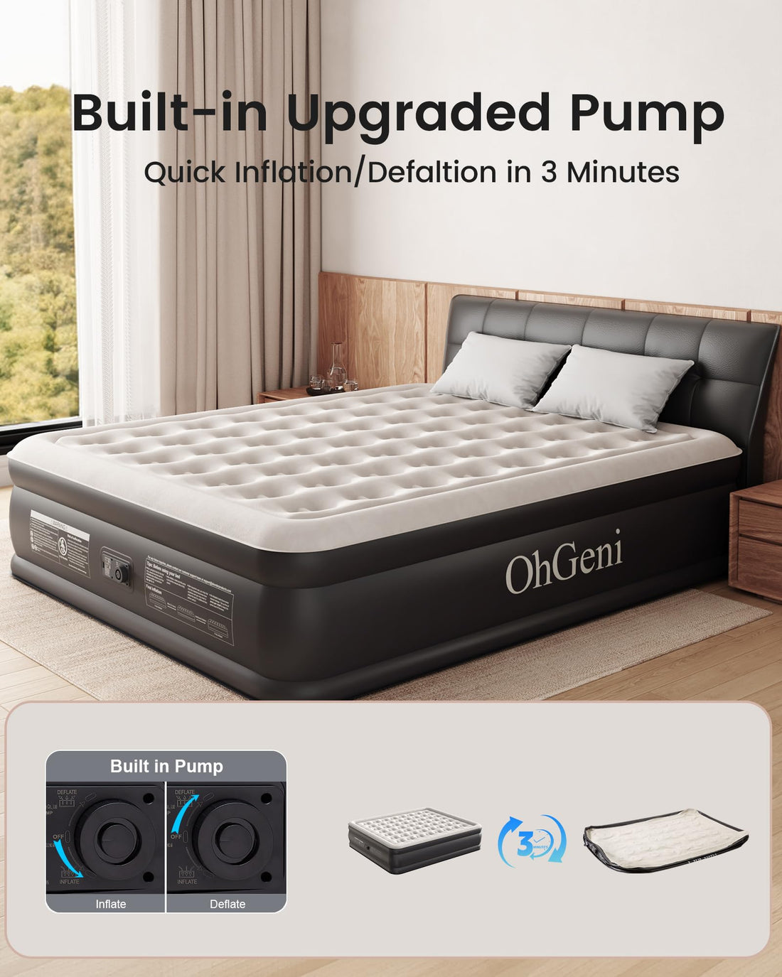 OhGeni Queen Air Mattress