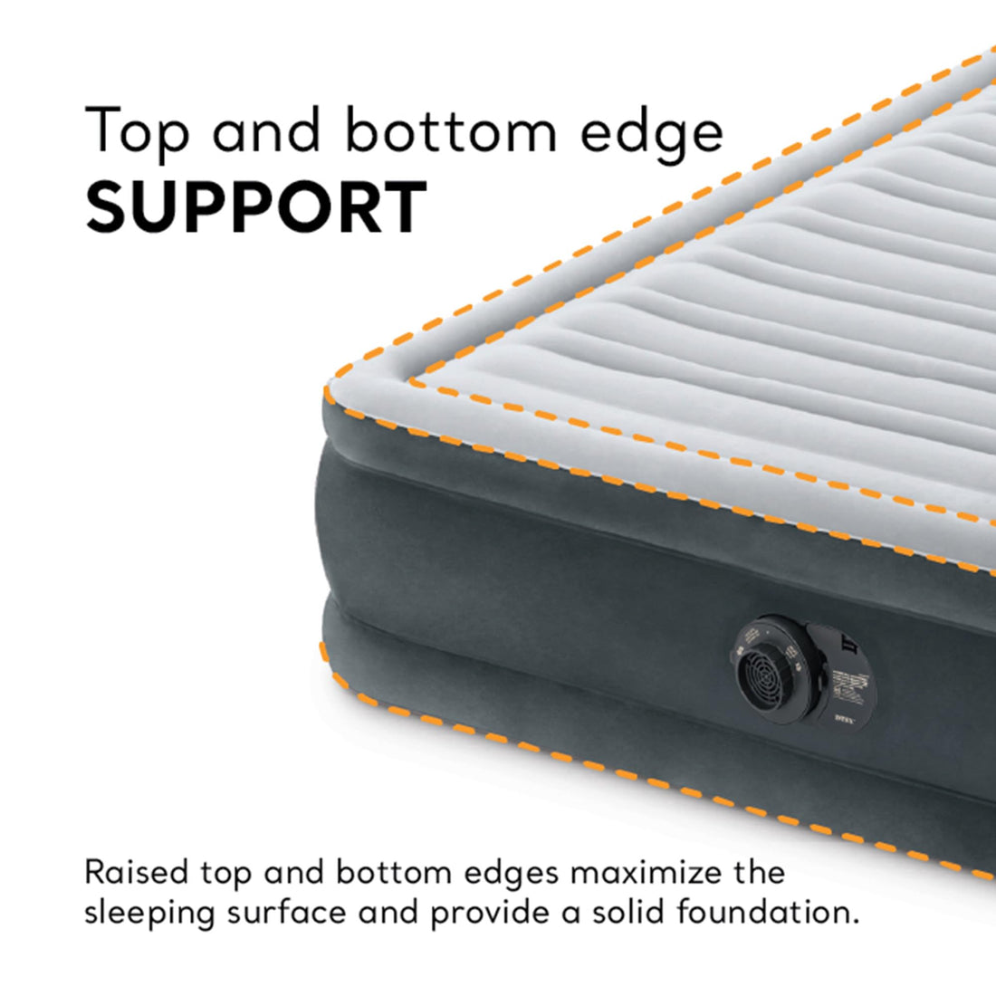 Intex Twin Air Mattress with Built-In Pump