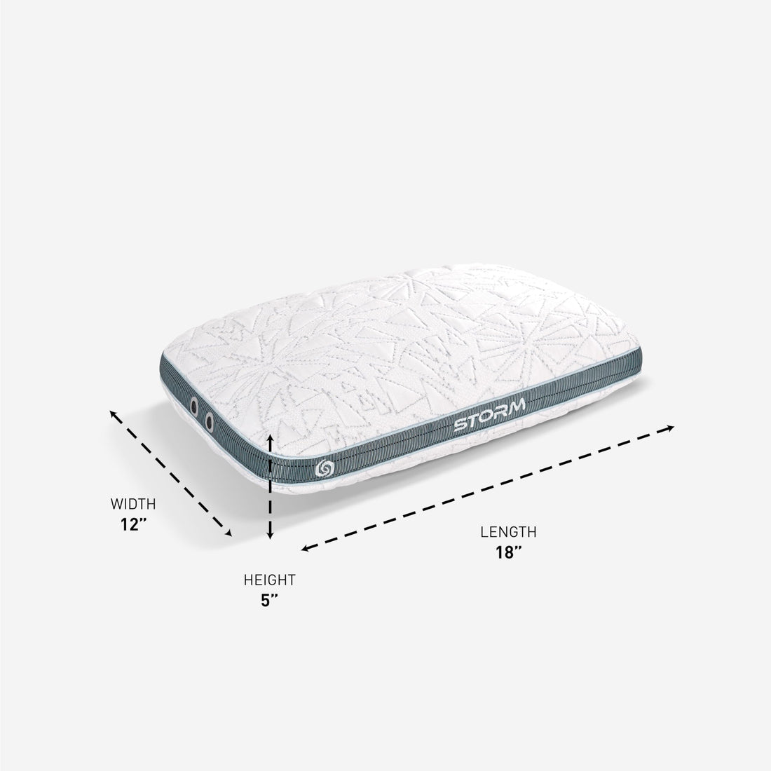 Bedgear Storm Performance Cooling Pillow – Medium