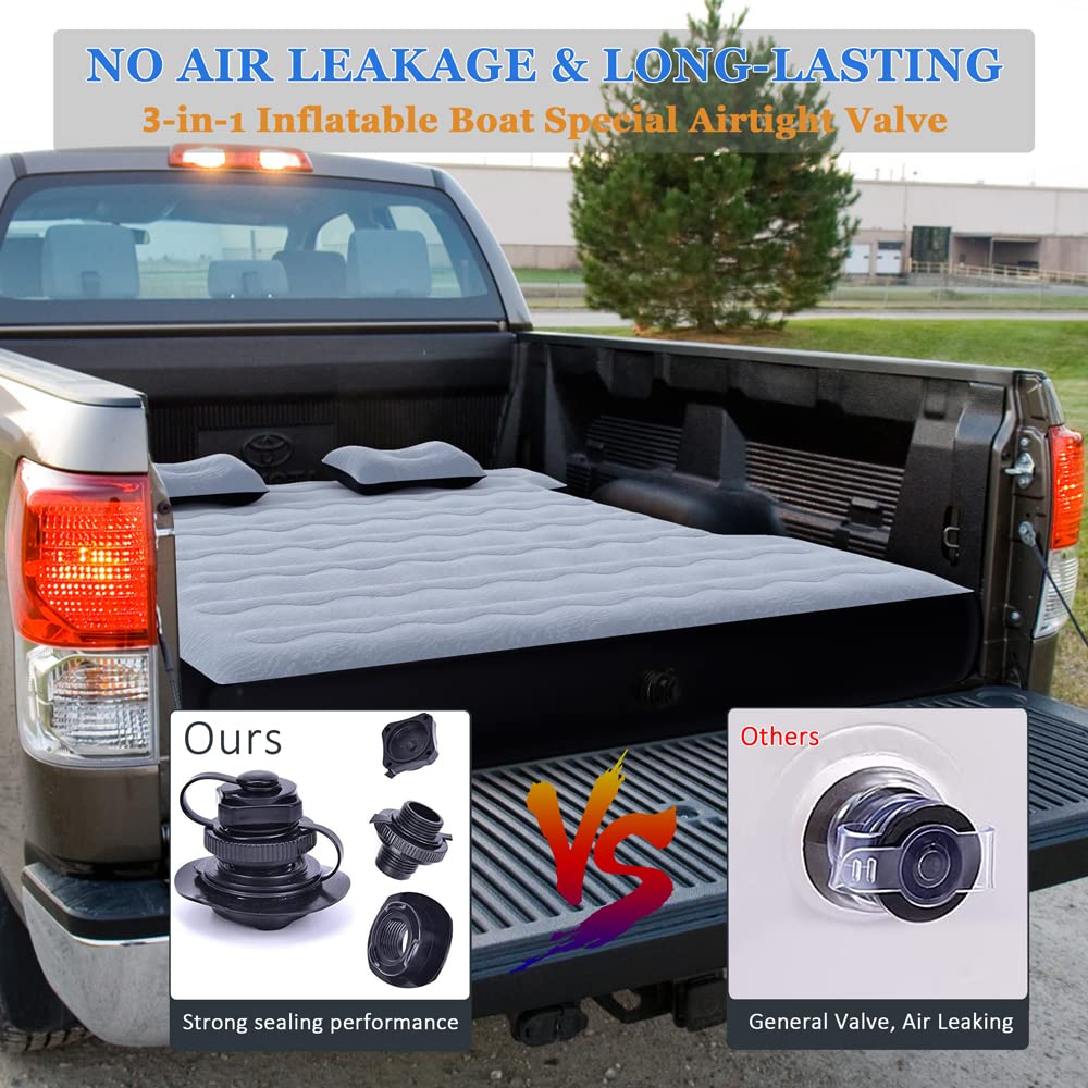 Truck Bed Air Mattress – Grey