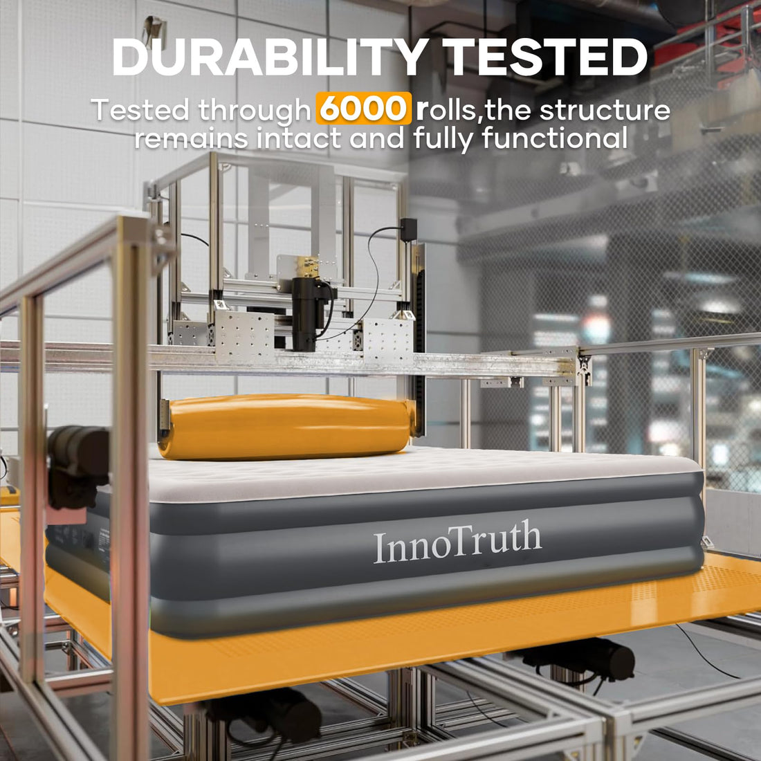 InnoTruth Queen Air Mattress with Built-In Pump