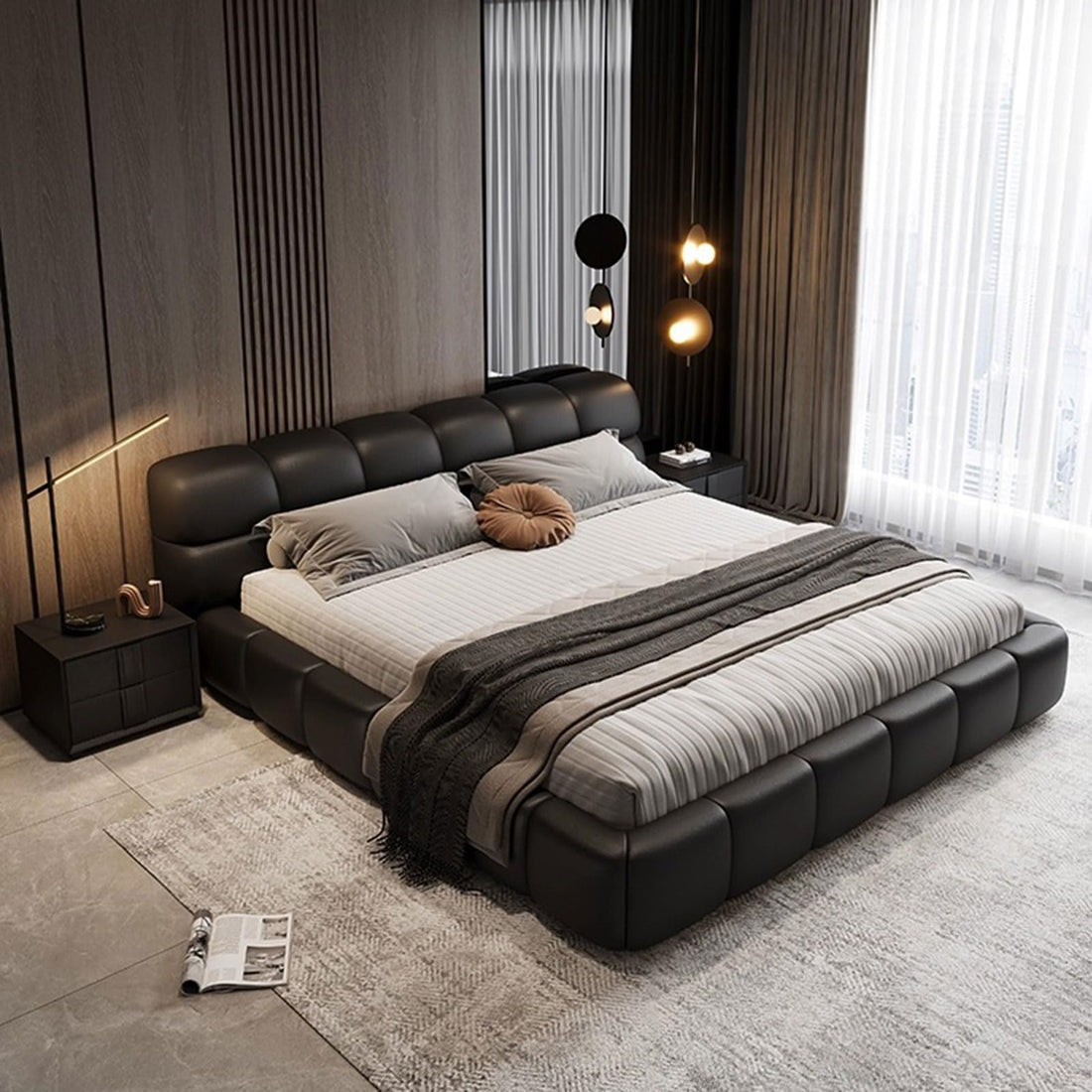 Modern Simplicity Full Platform Bed