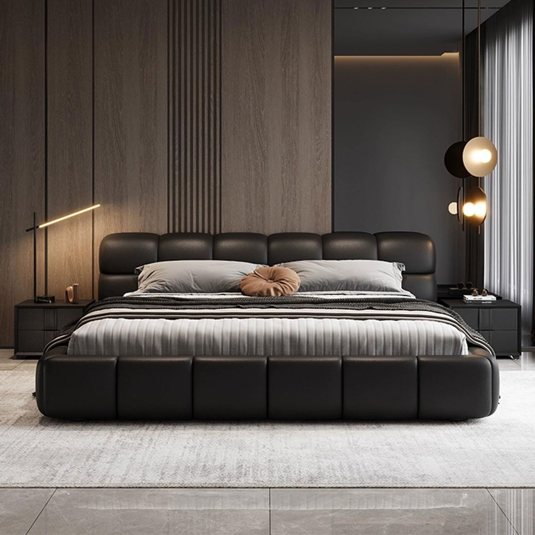 Modern Simplicity Full Platform Bed