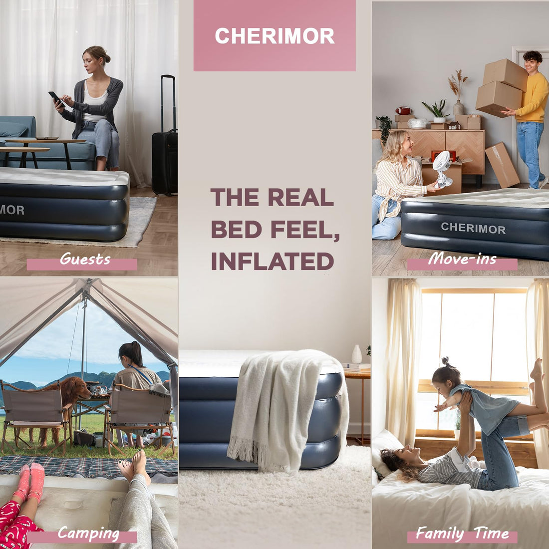 Queen Air Mattress with Pump