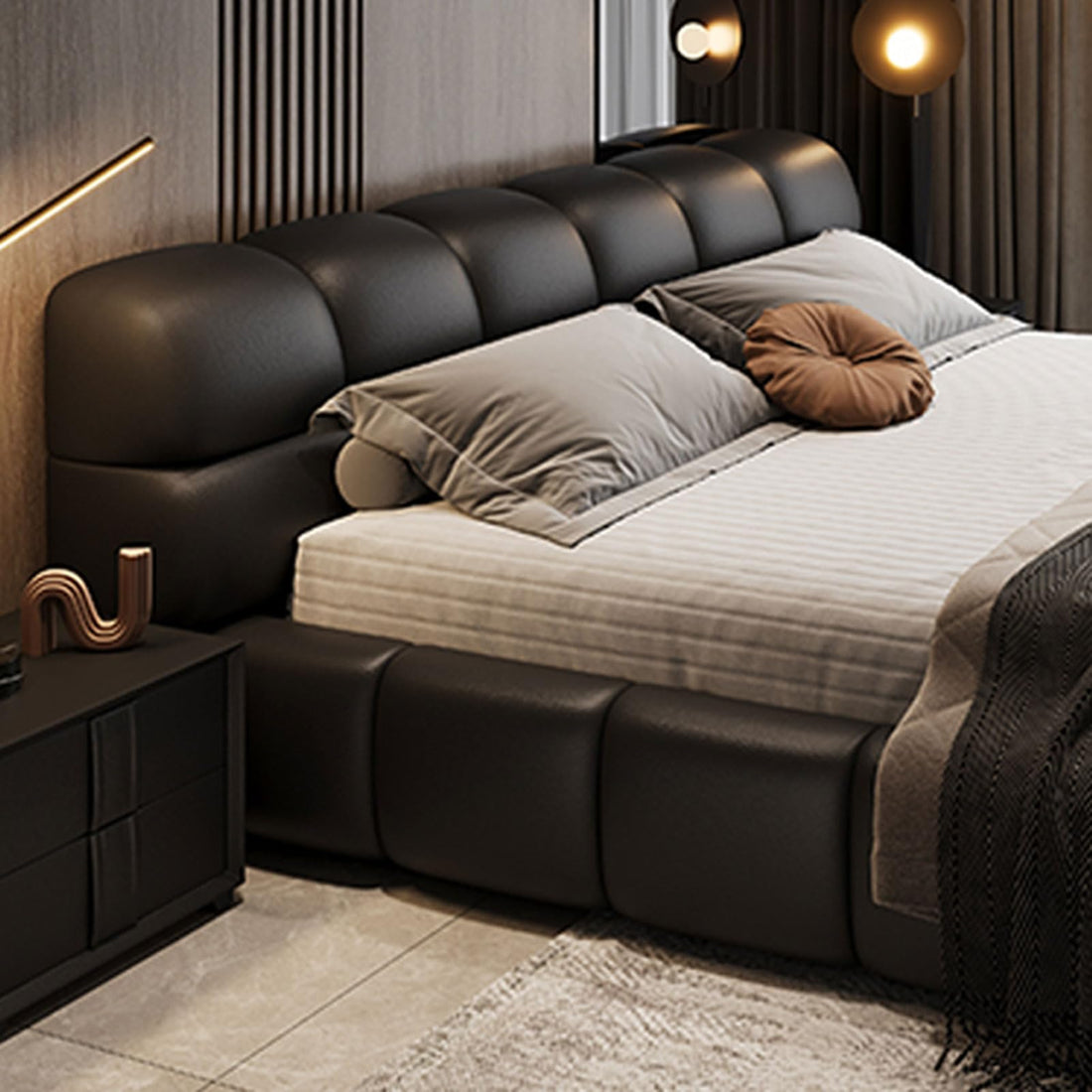 Modern Simplicity Full Platform Bed