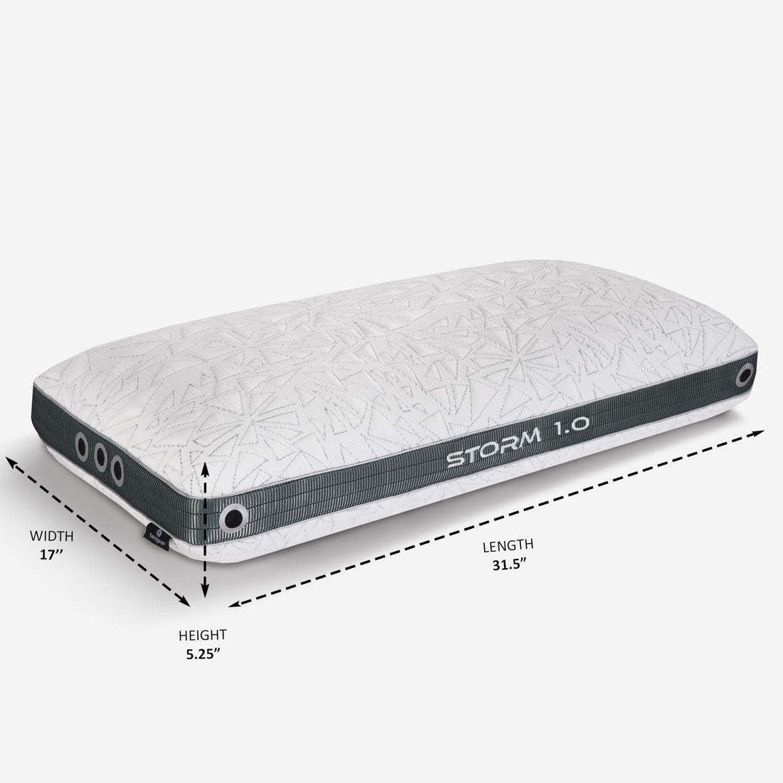 Bedgear Storm Performance Cooling Pillow – Medium