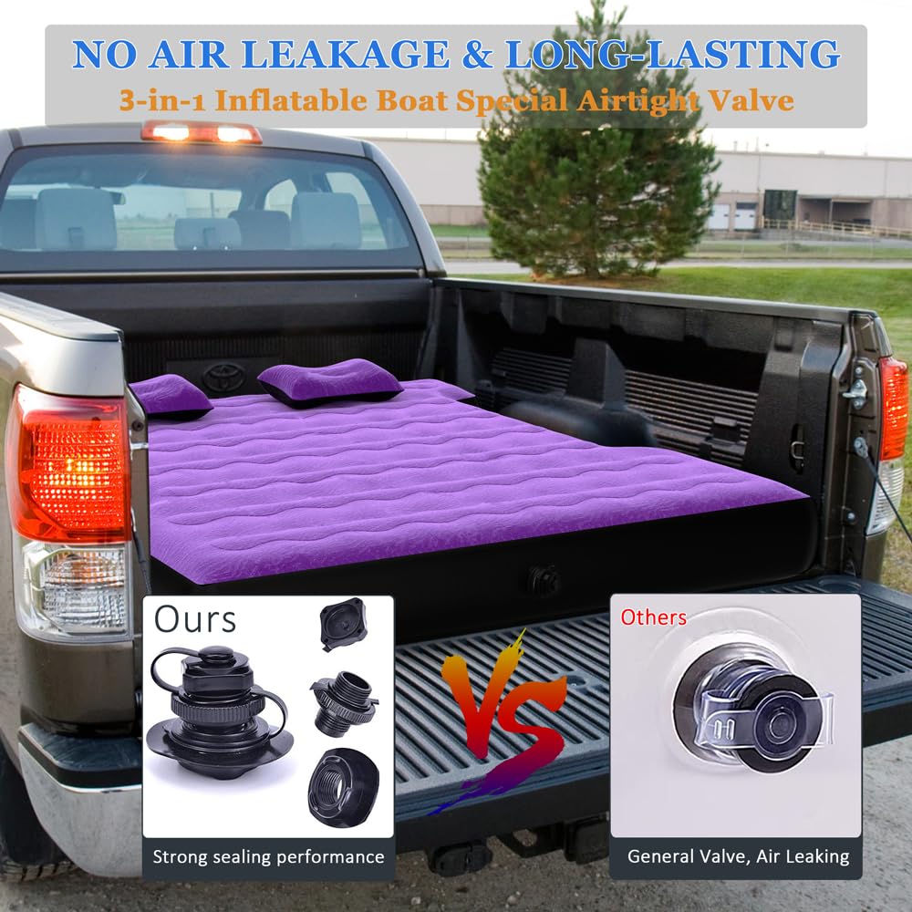 Truck Bed Air Mattress – Grey