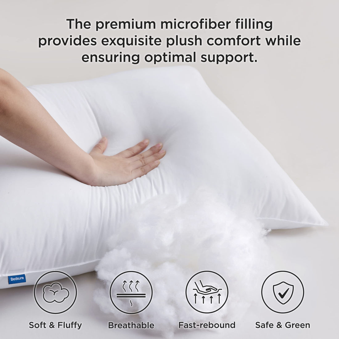 Bedsure Queen Bed Pillows – Set of 2