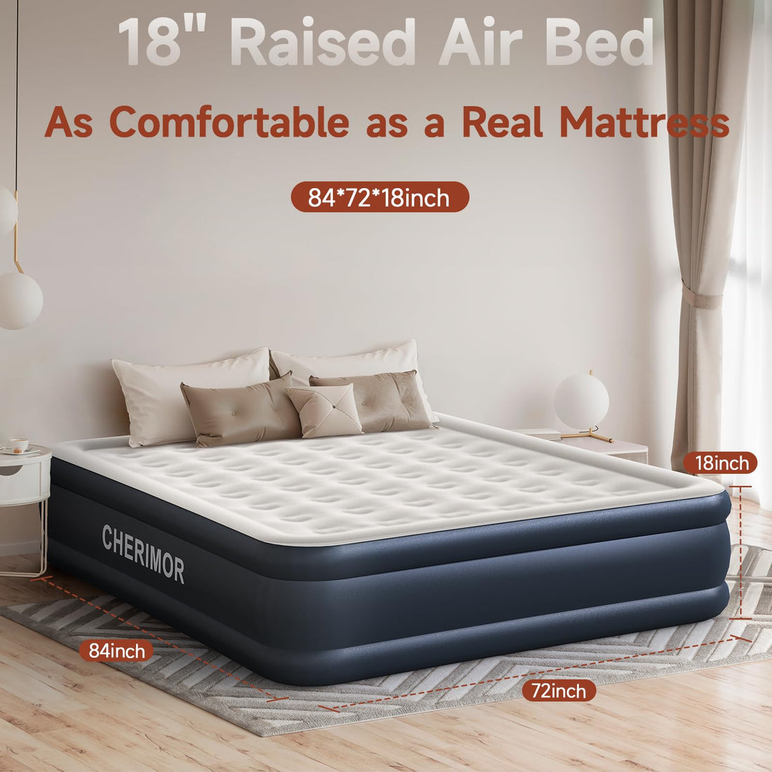 Queen Air Mattress with Pump