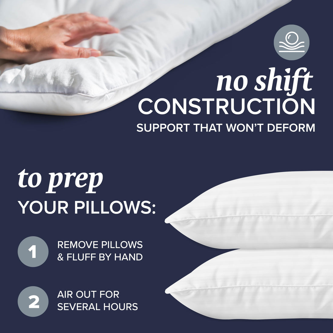 Beckham Hotel Collection King Pillows – Set of 2