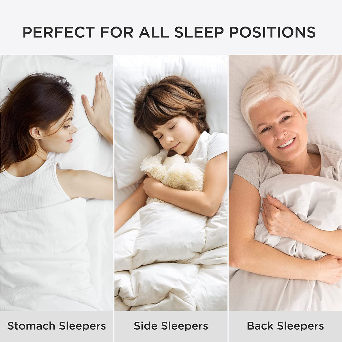 Bedsure Queen Bed Pillows – Set of 2